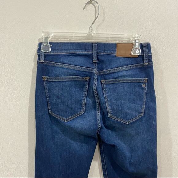 Madewell 9" High-Rise Skinny Jeans in Polly Wash Size 26 - Picture 8 of 11